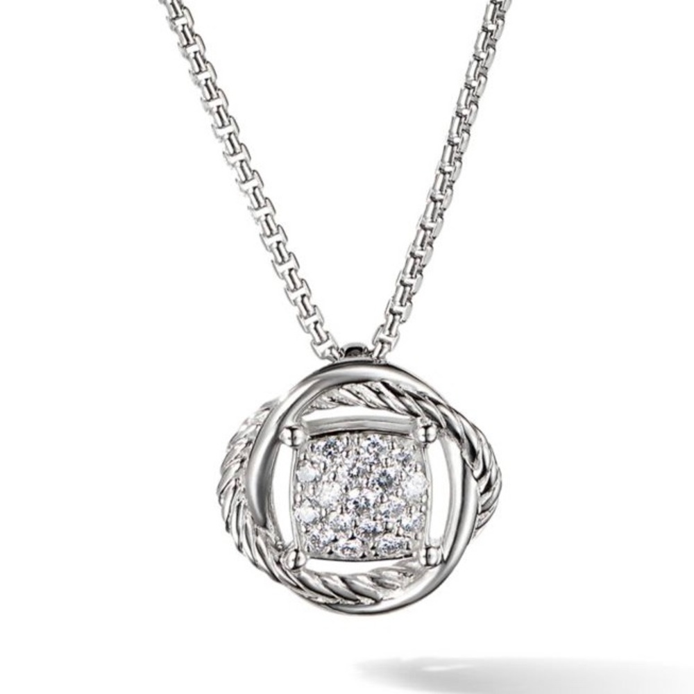 David Yurman Sterling Silver Infinity pendant